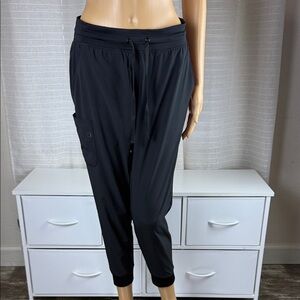 Scrubjoy Black Scrub Pants, Size SMP
